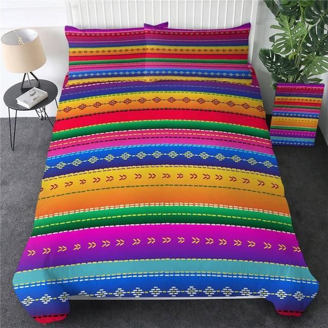 Aztec Southwestern Colorful Bedding Set