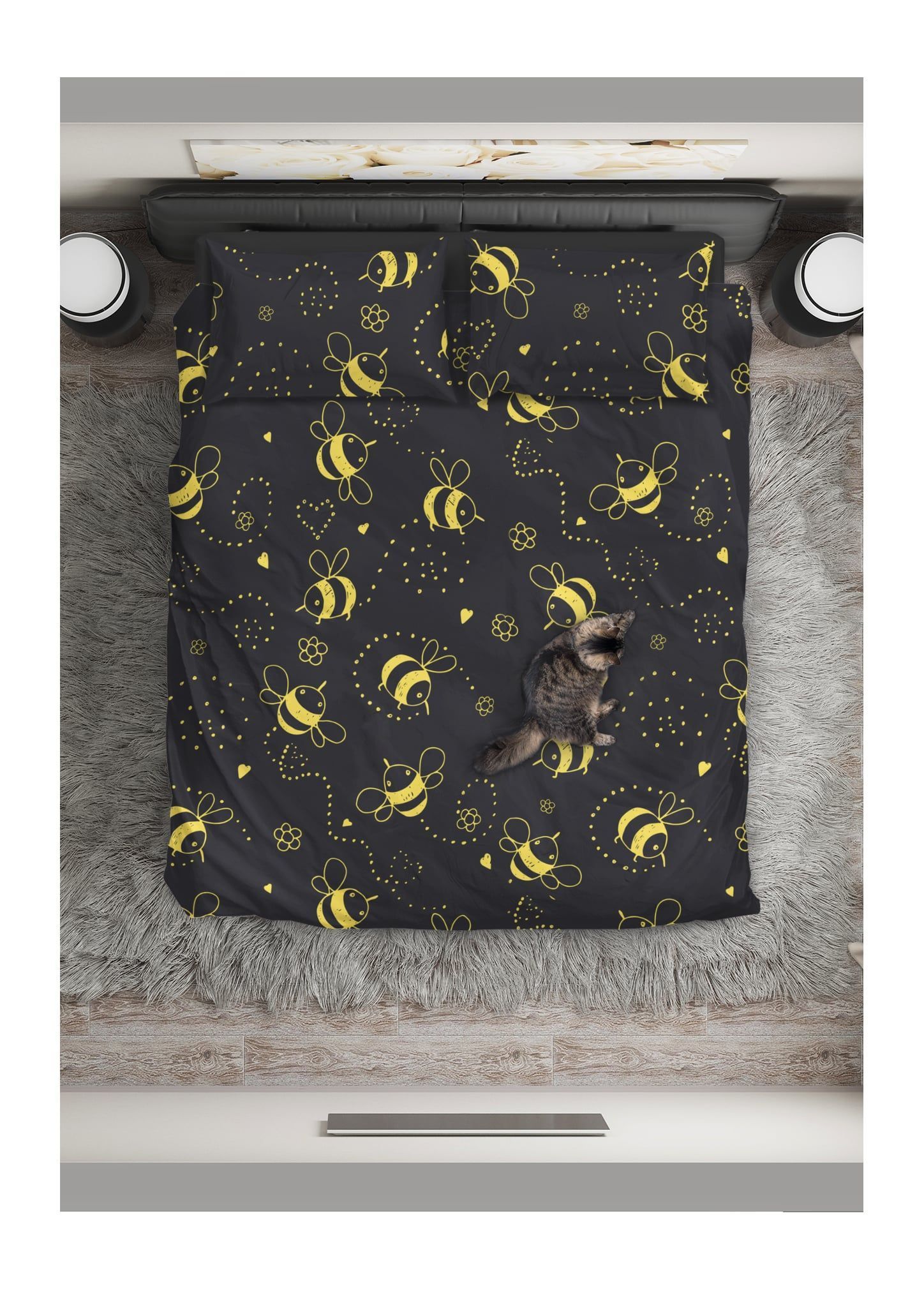 Babe Bees Bedding Set