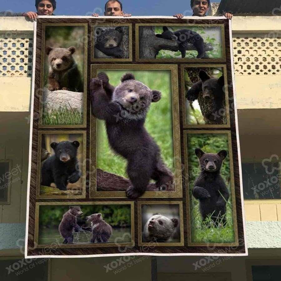 Baby Bear Premium Sherpa Fleece Blanket