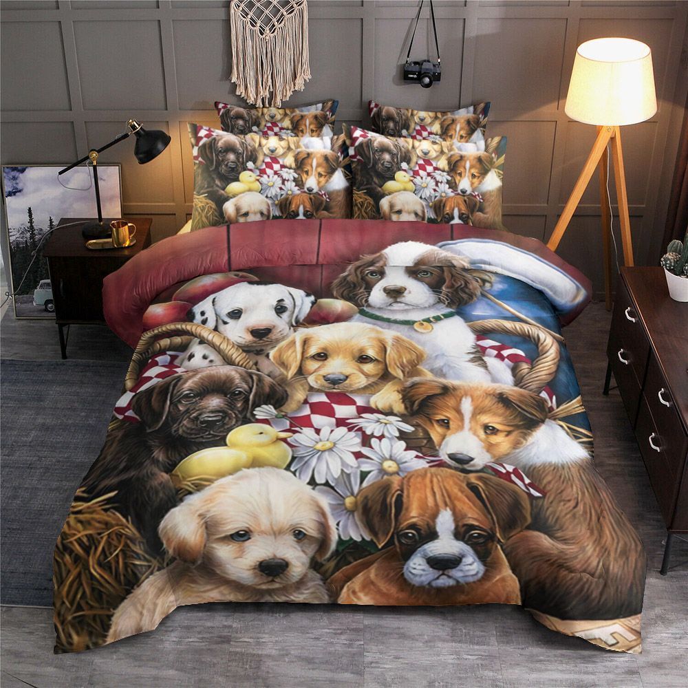 Baby Dogs Bedding Set