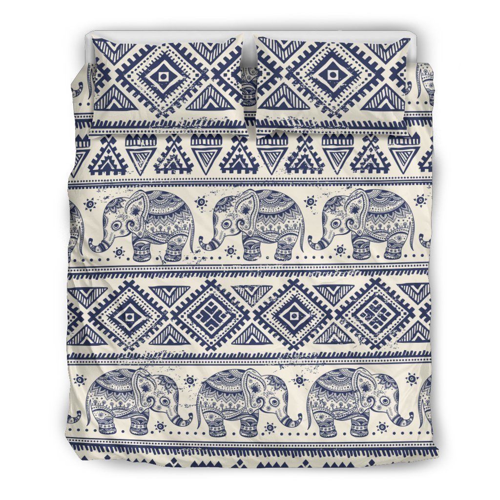 Baby Elephant Aztec Bedding Set