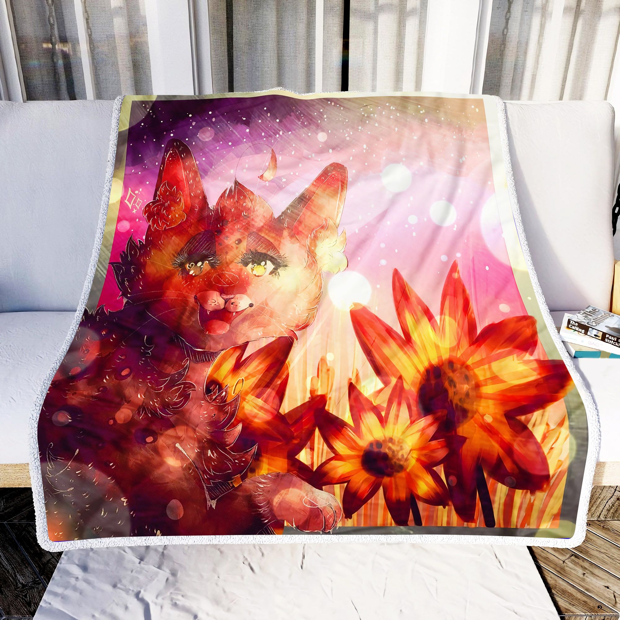 Baby Fox Fleece Blanket