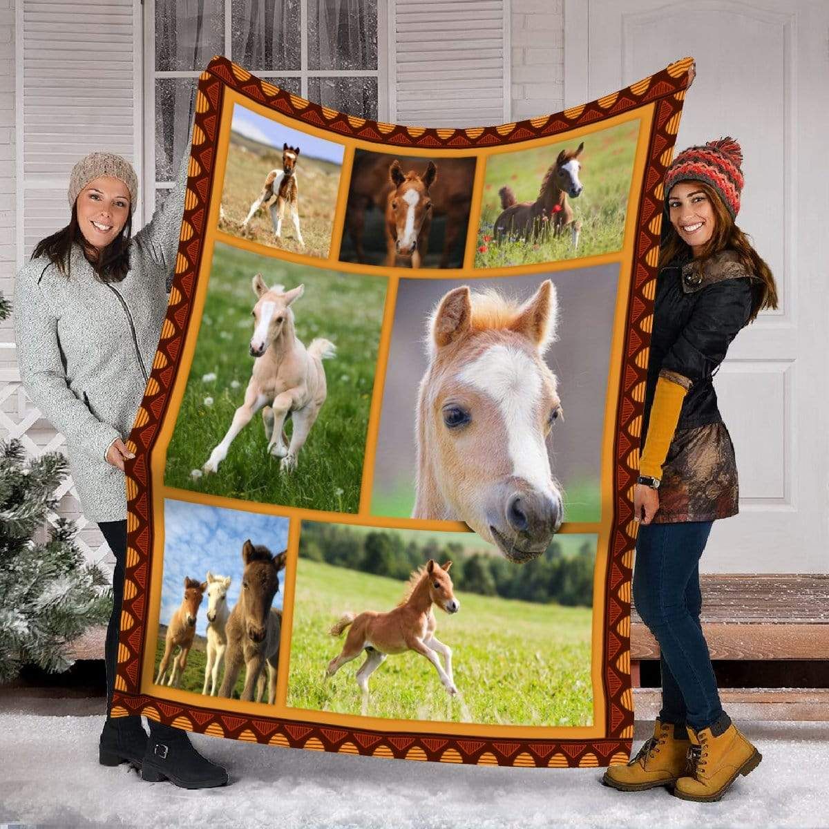 Baby Horse Fleece Blanket
