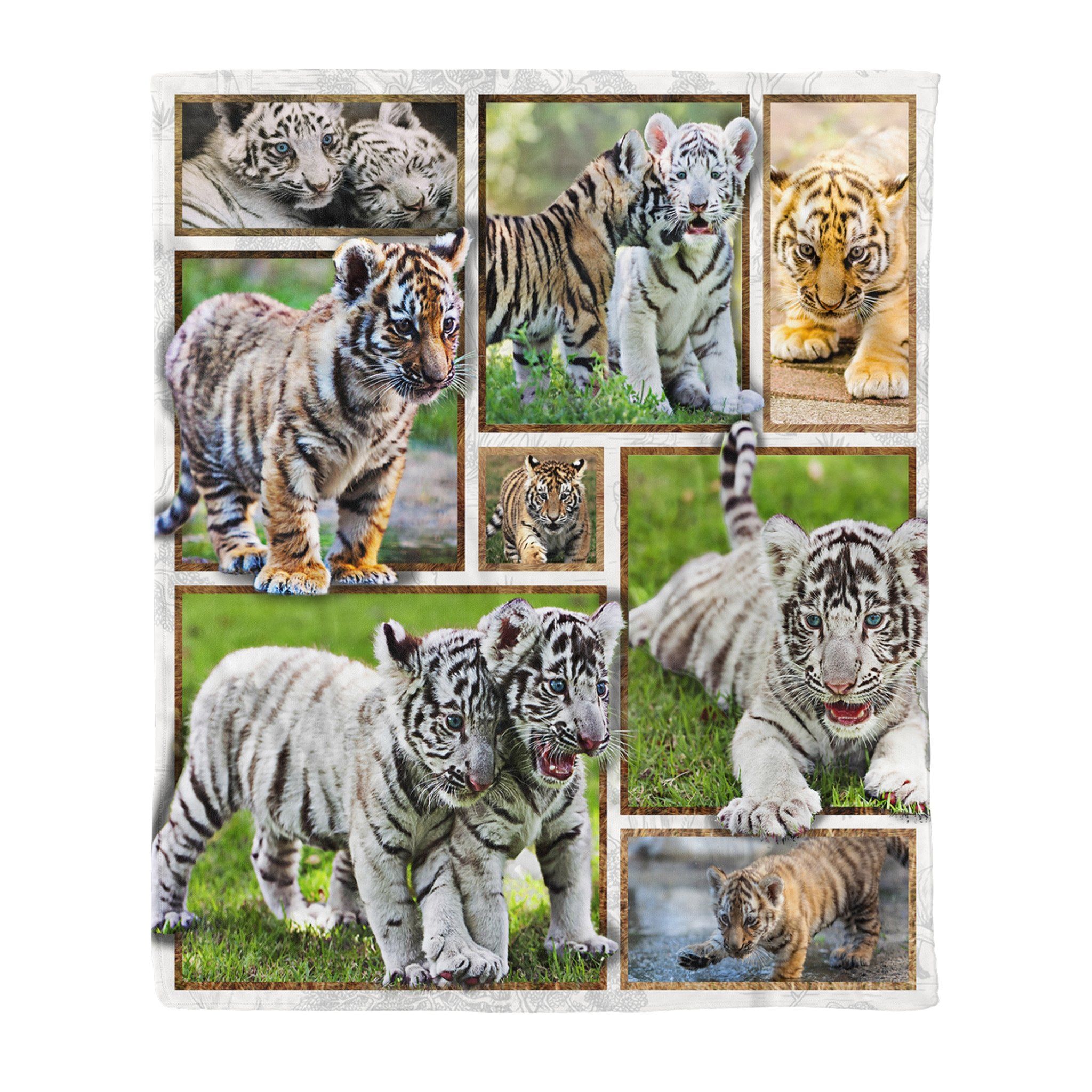 Baby Tiger Fleece Blanket