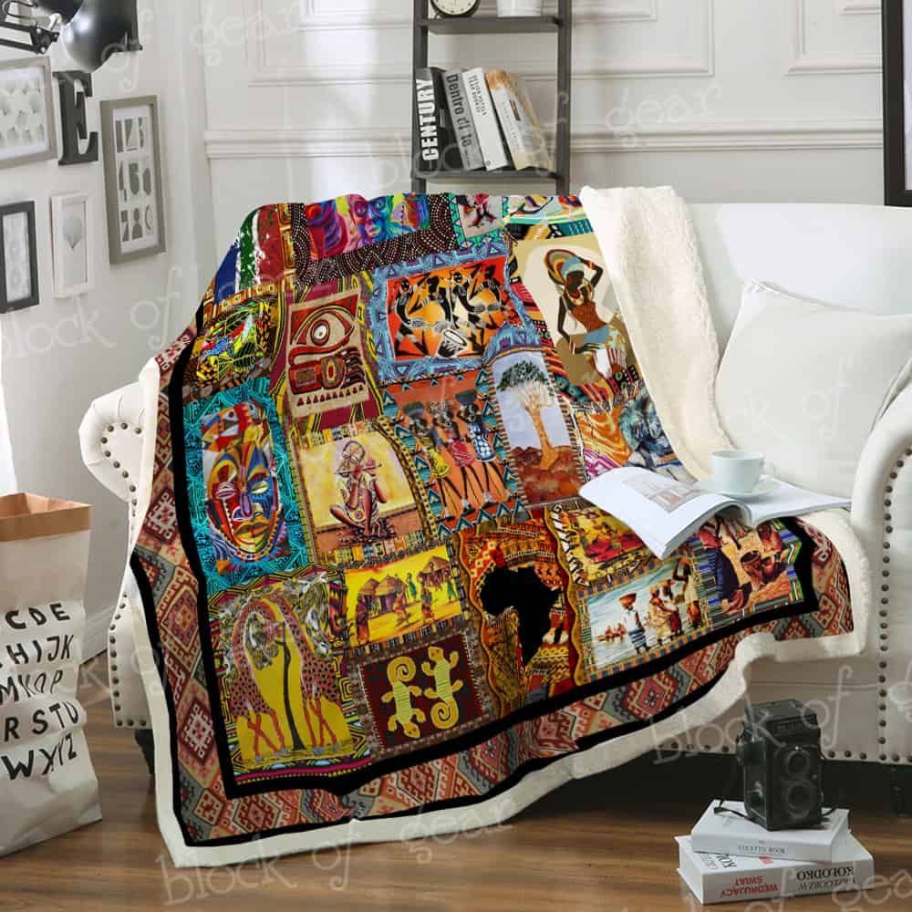 Back To My Roots Fleece Blanket