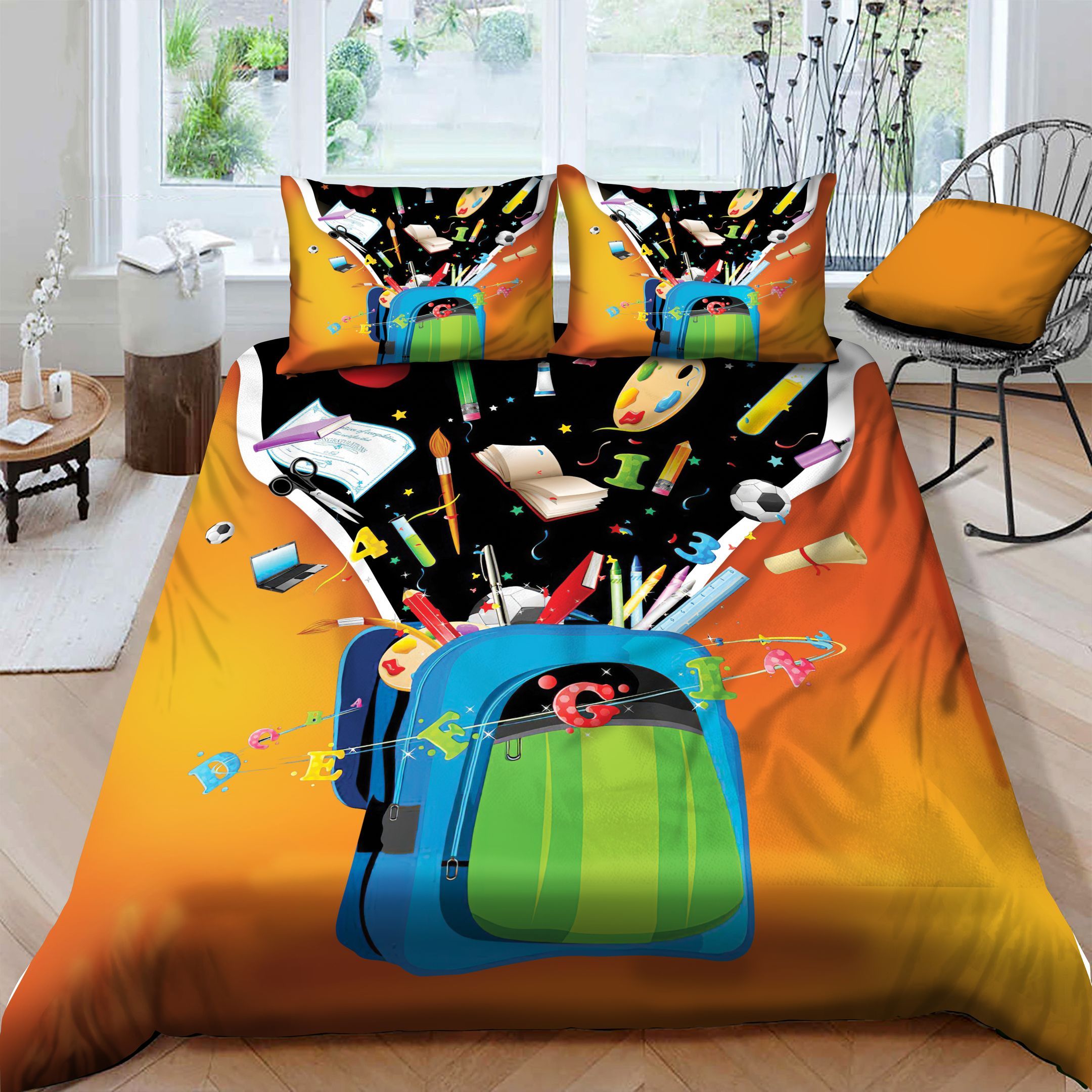 Back To School Bedding Set