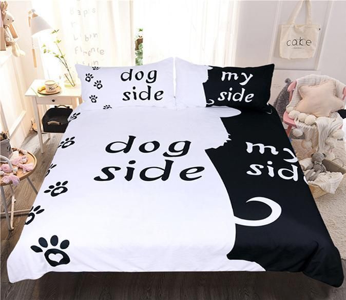 Background Dogs Bedding Set