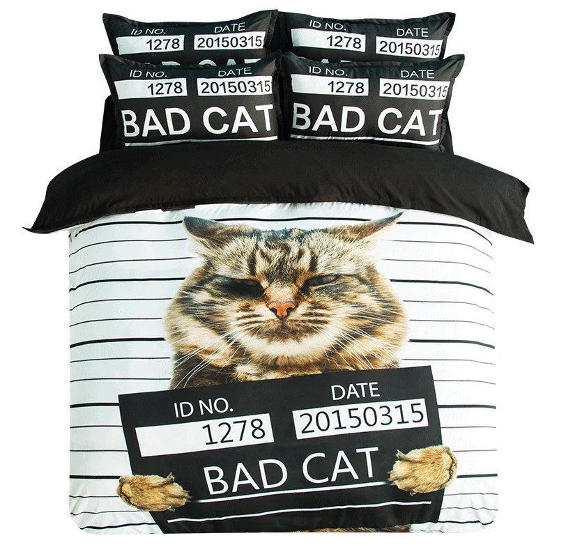Bad Cat Bedding Set
