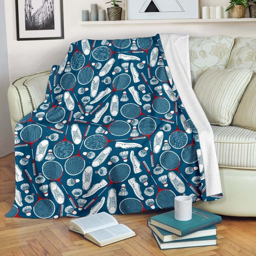 Badminton Sherpa Fleece Blanket