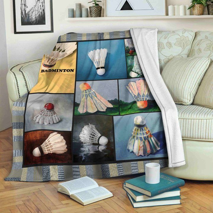 Badminton Sherpa Fleece Blanket