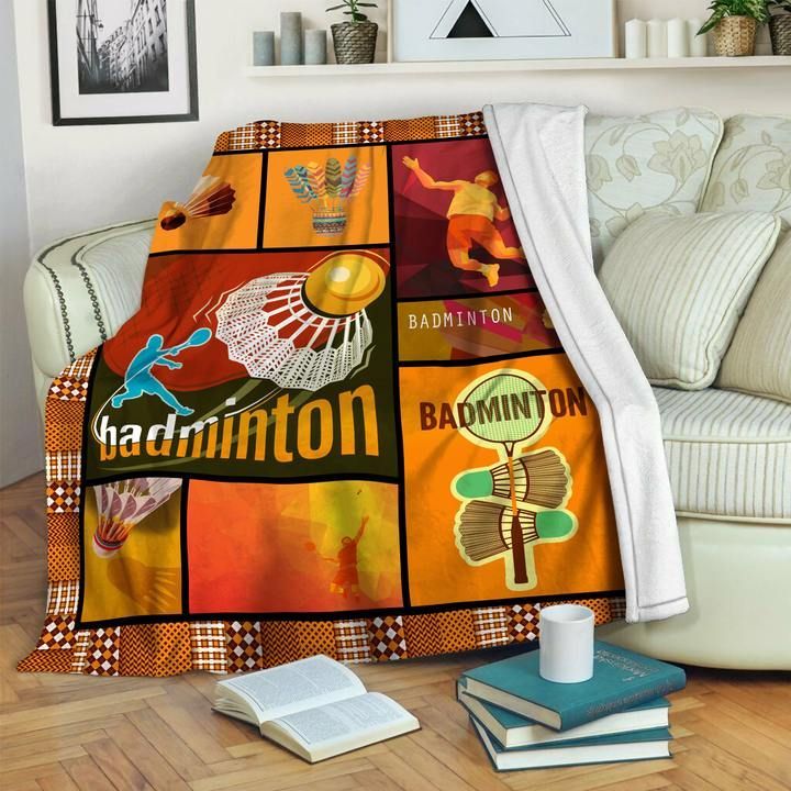 Badminton Sherpa Fleece Blanket