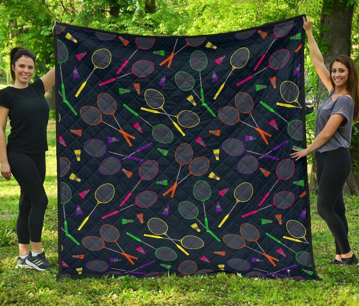 Badminton Colorful CL12100049MDQ Quilt Blanket