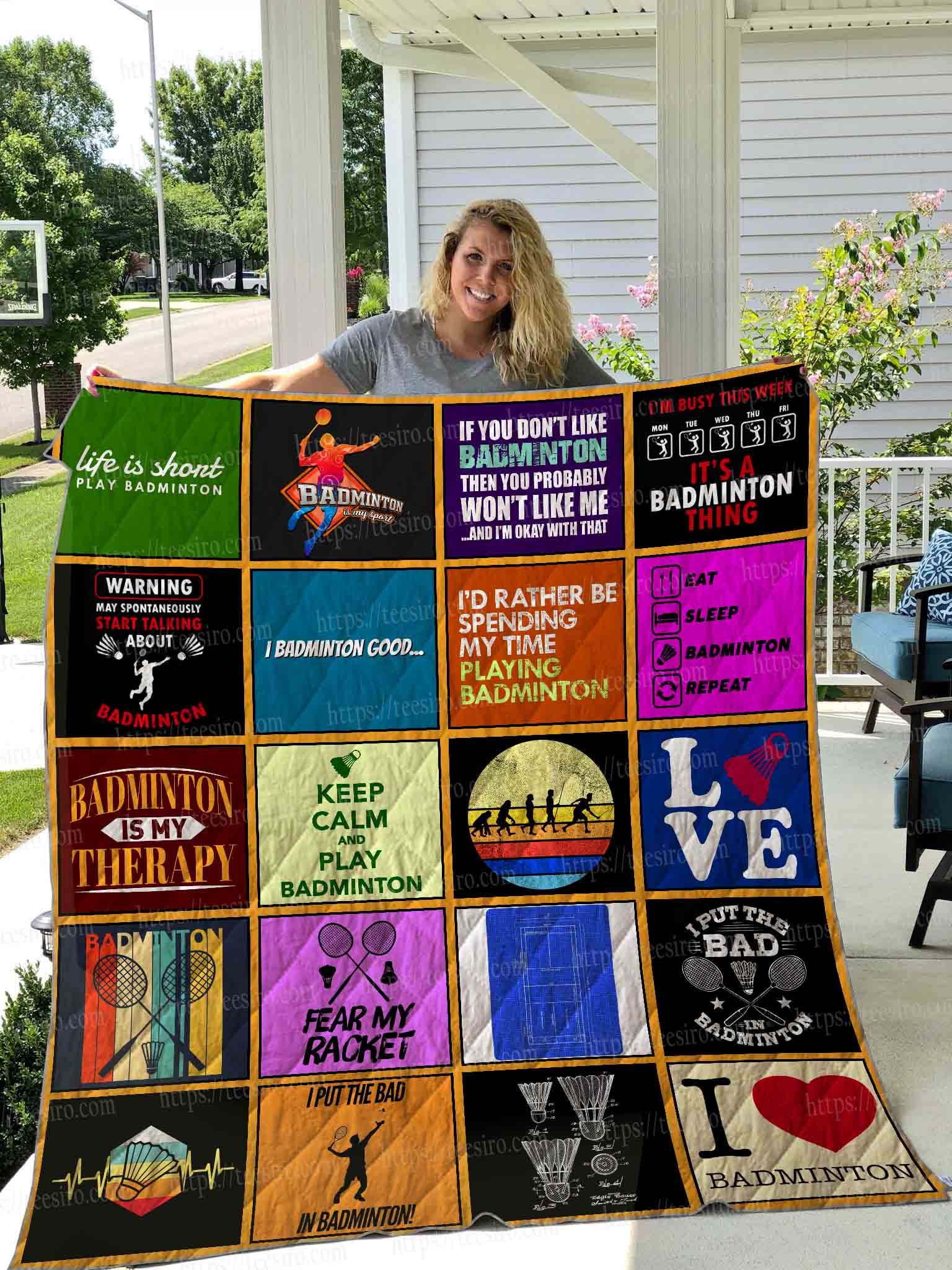 Badminton Quilt Blanket DHC1501373VT