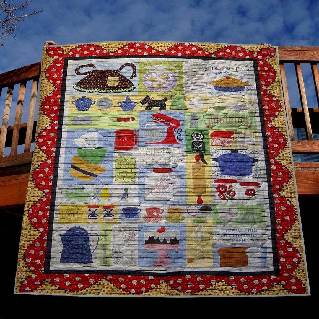 Baking For Life CLD170673 Quilt Blanket