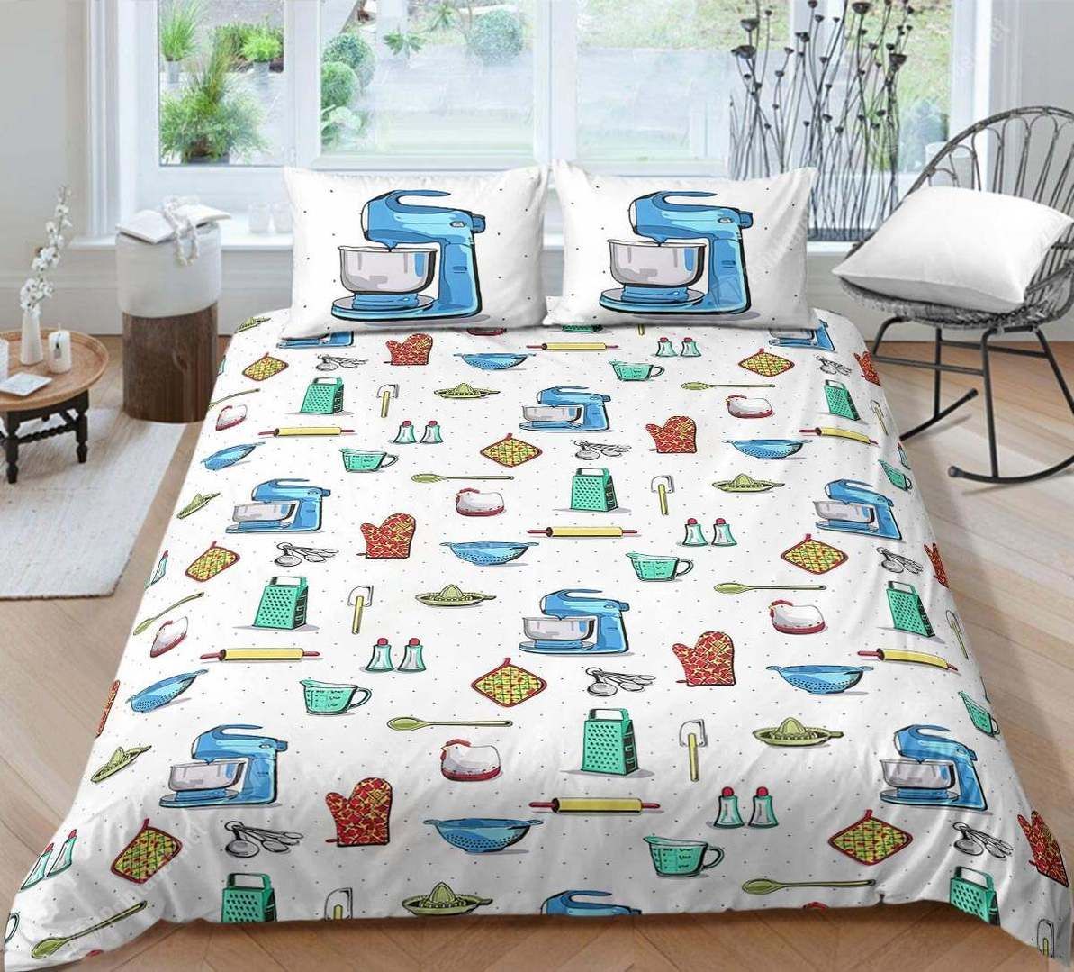 Baking Is Cute Bedding Set