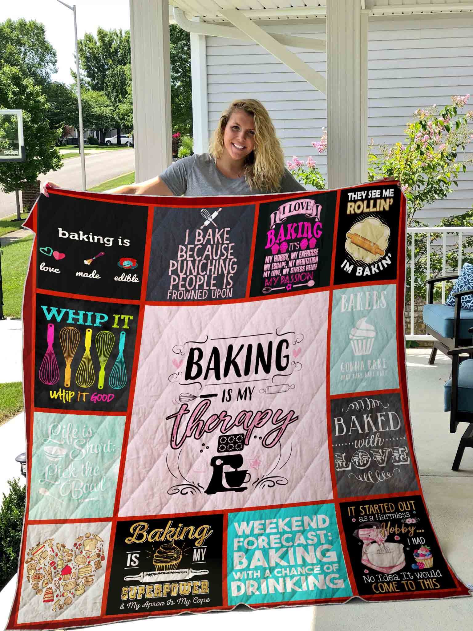 Baking Printed Quilt Blanket DHC1501564VT