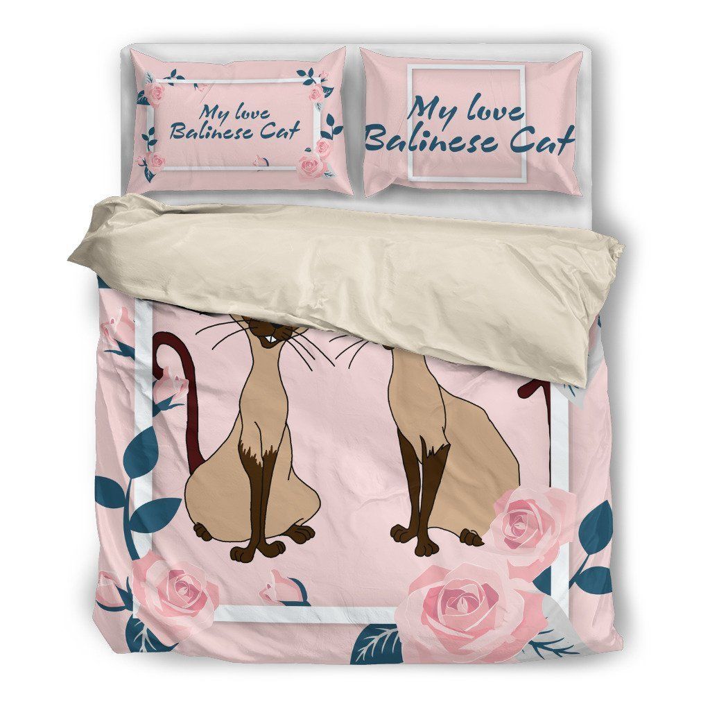 Balinese Cat Bedding Set