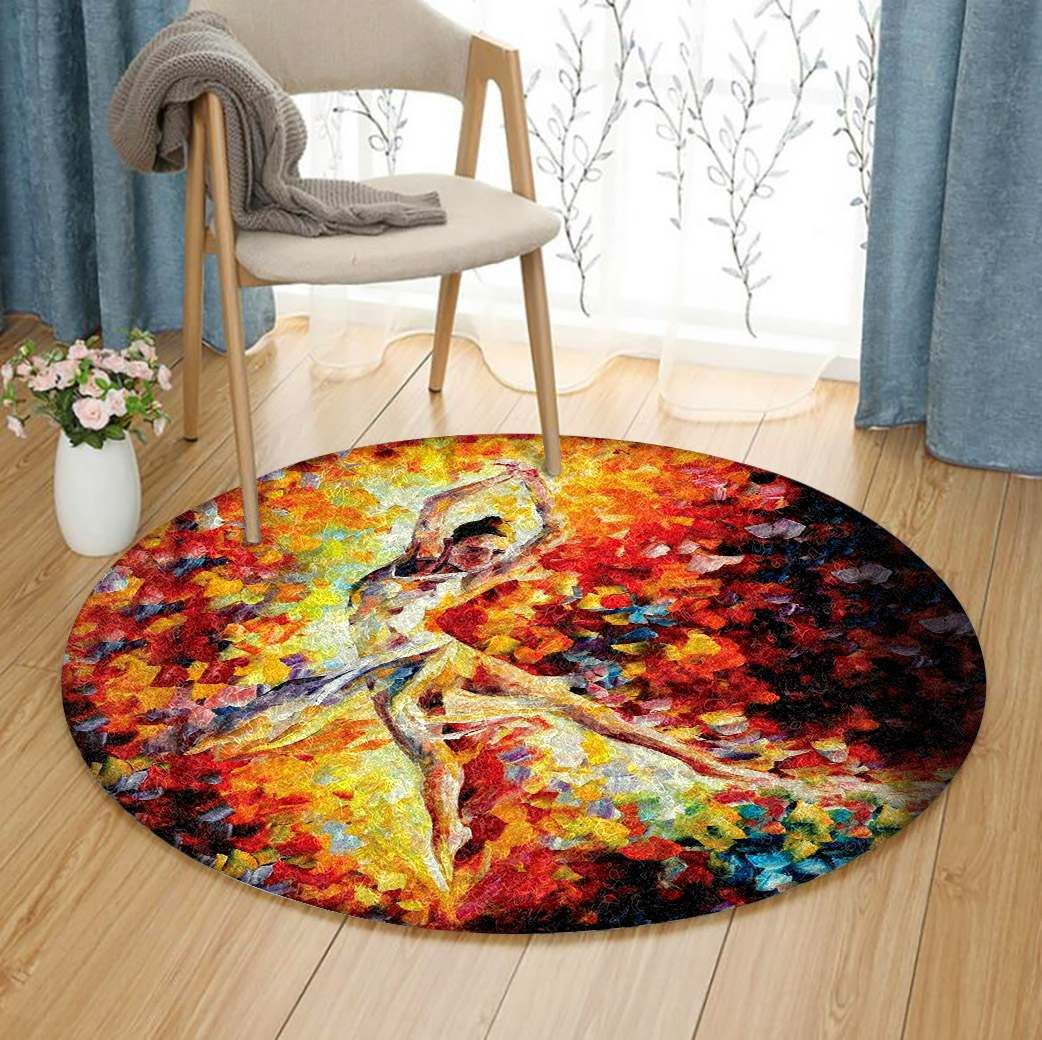 Ballet Round Carpet