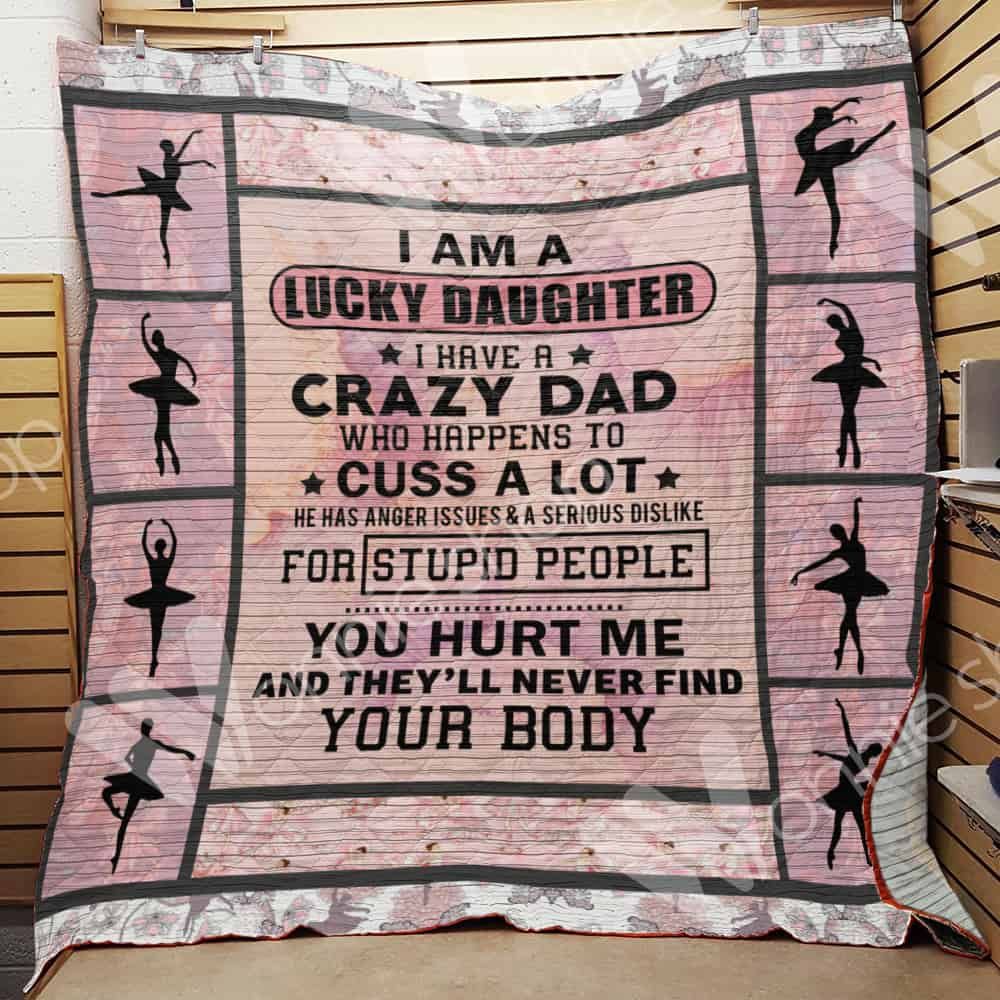 Ballet Dad Quilt Blanket DHC1102401TD
