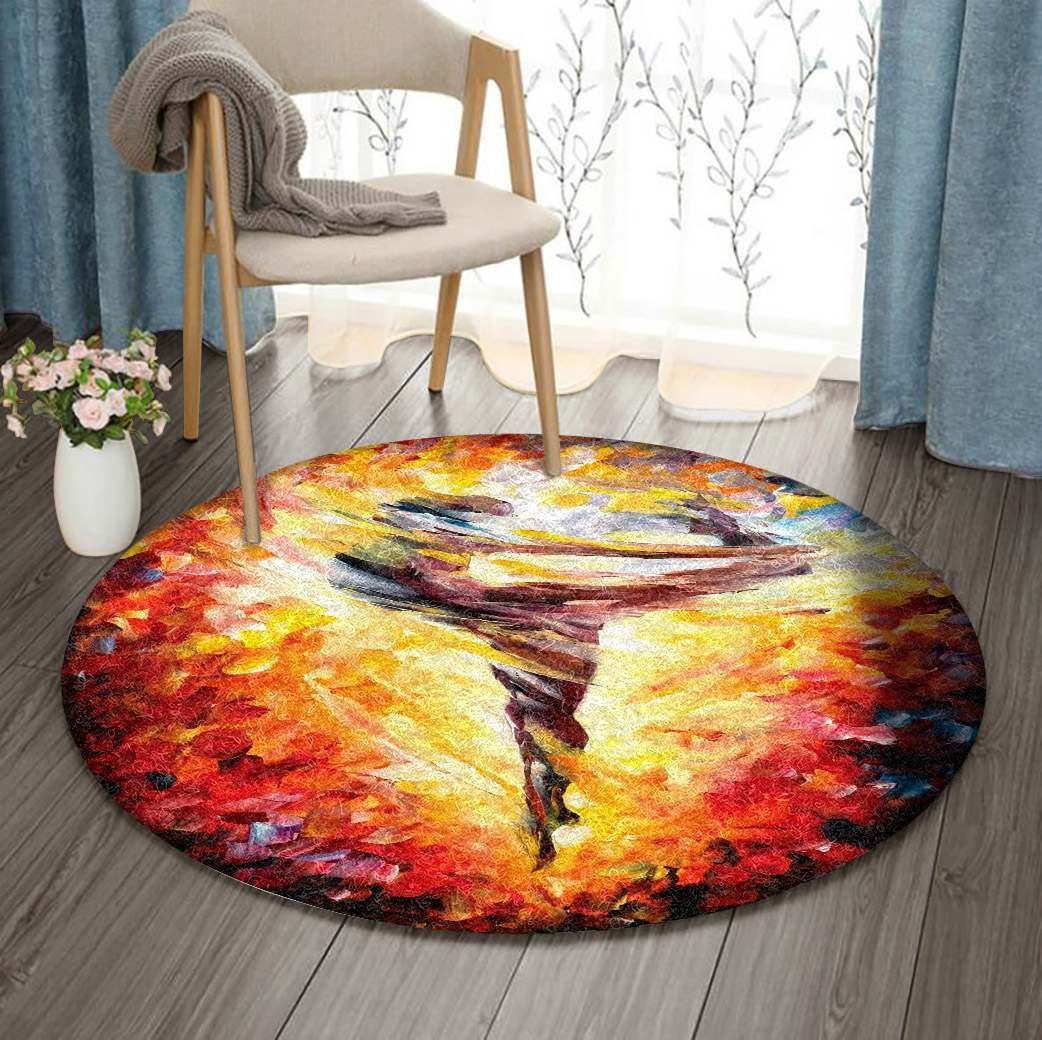 Ballet Round Carpet