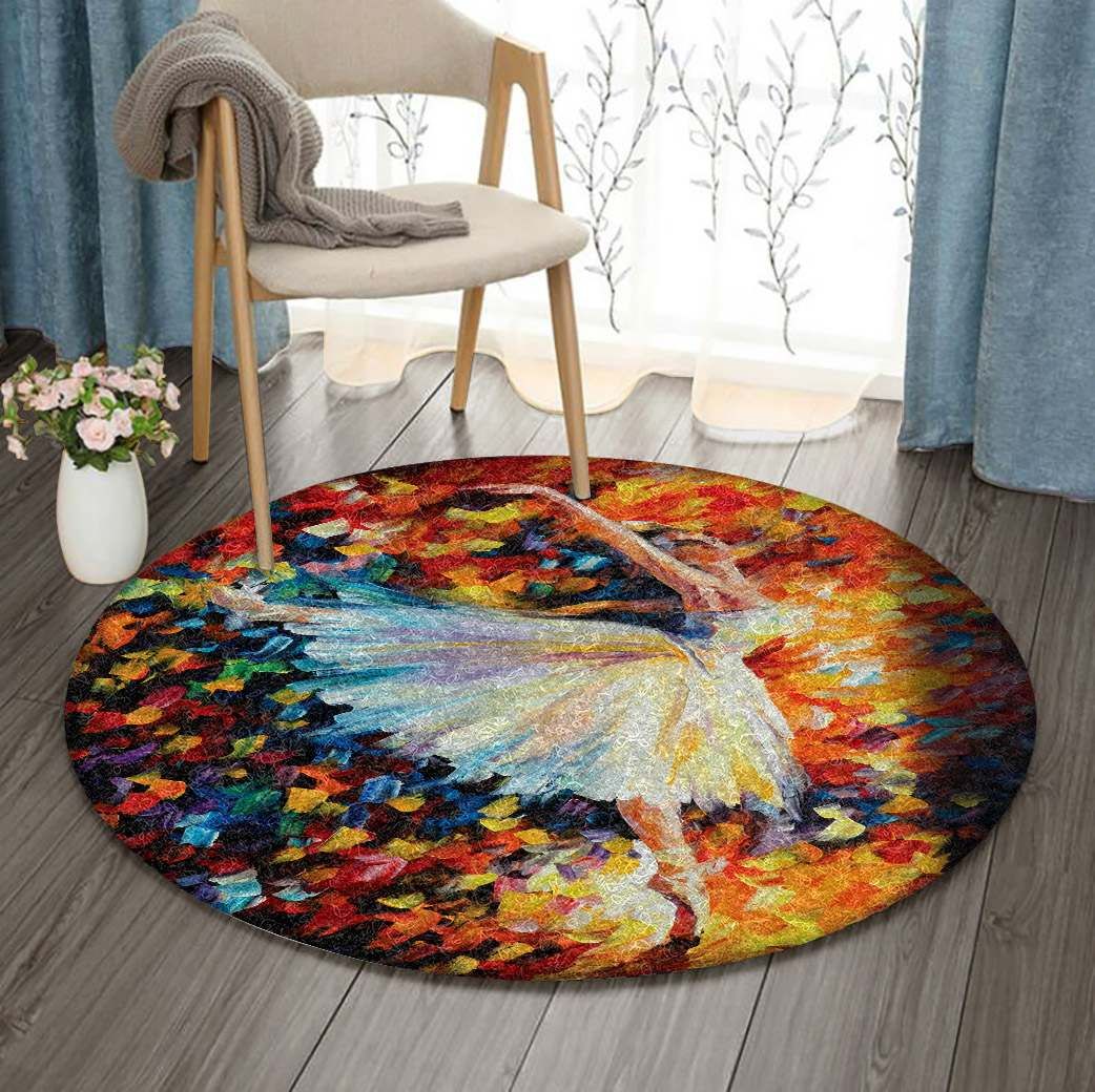 Ballet Round Carpet