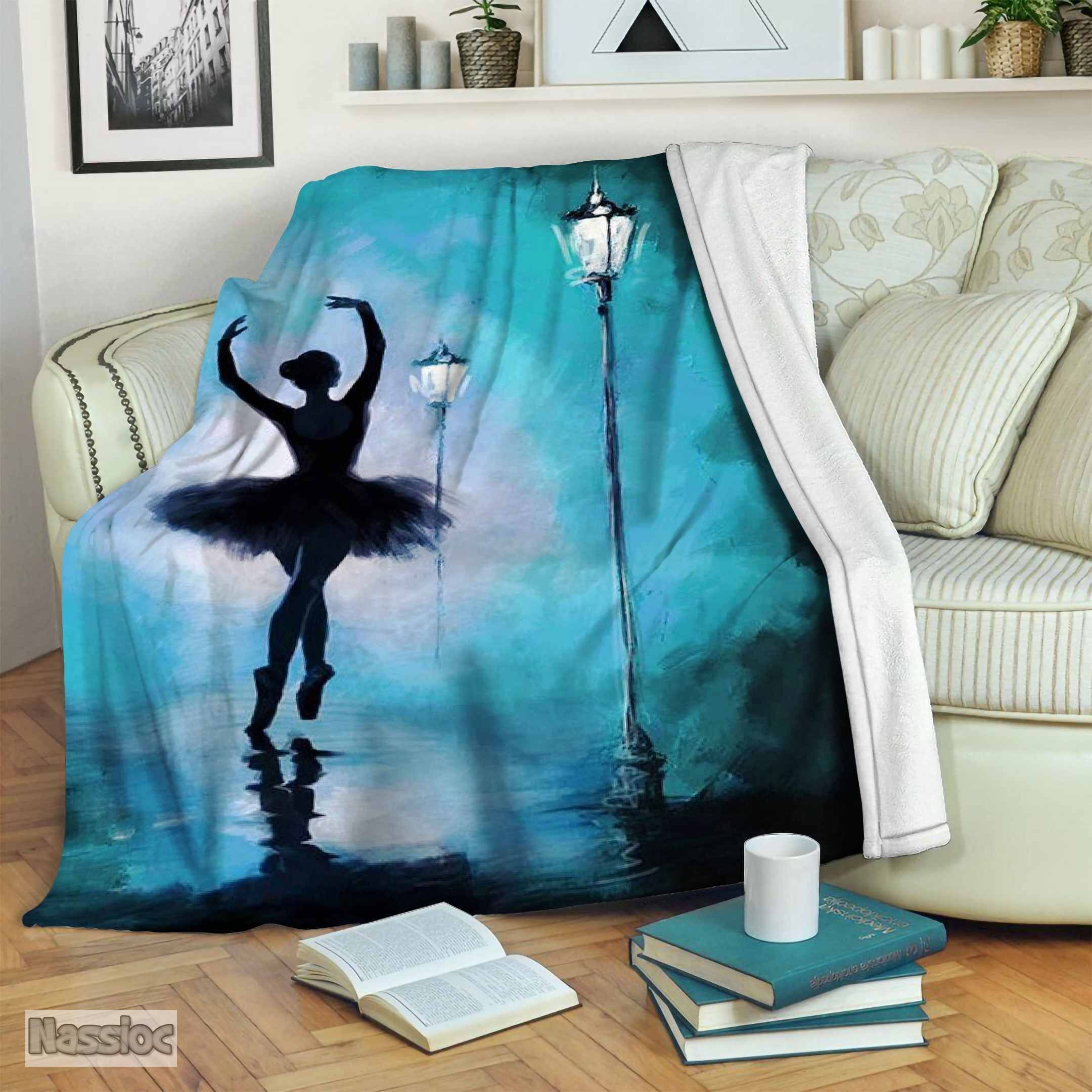 Ballet Fleece Blanket