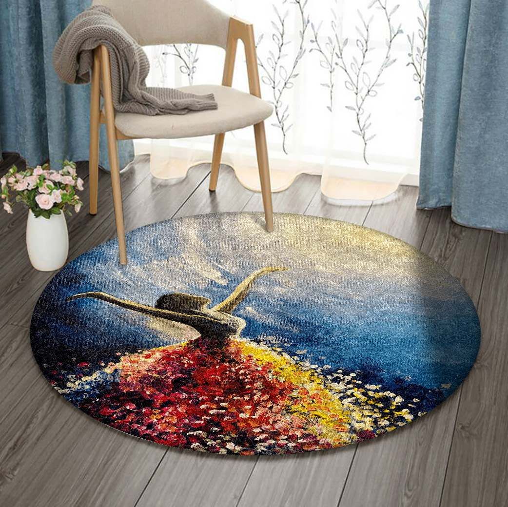 Ballet Round Carpet