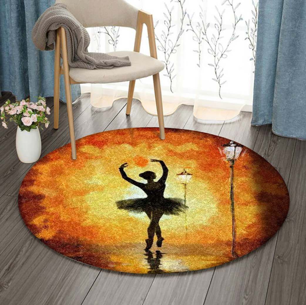 Ballet Round Carpet