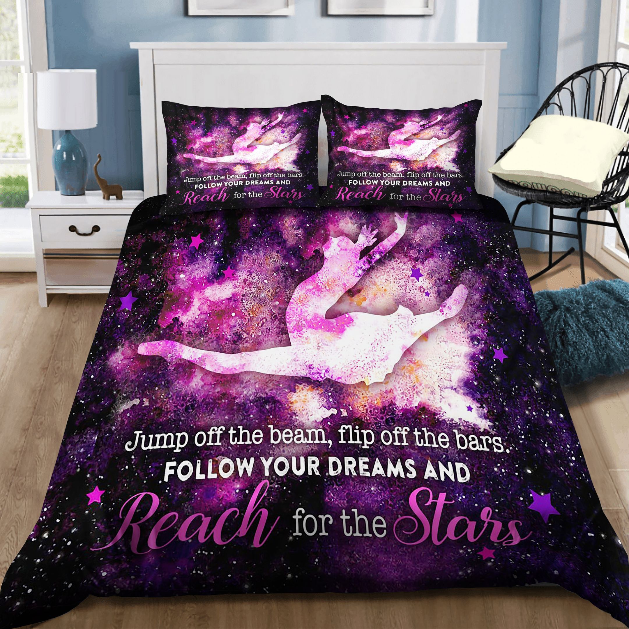 Ballet Reach For The Stars Bedding Set