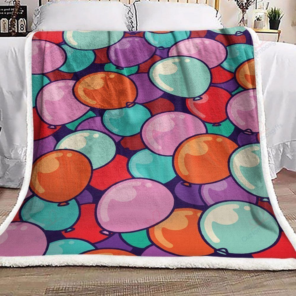 Balloons Fleece Blanket