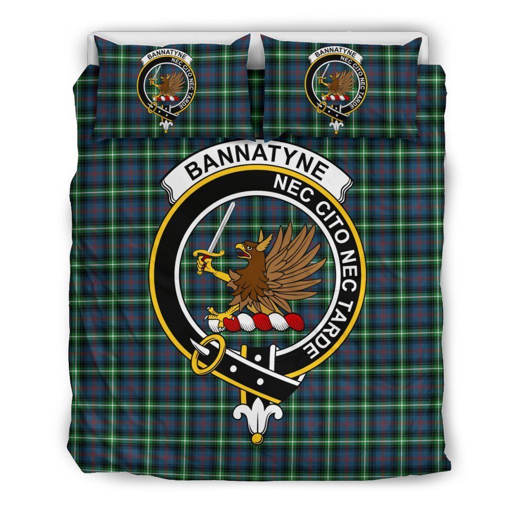 Bannatyn Clan Badge Tartan Bedding Set