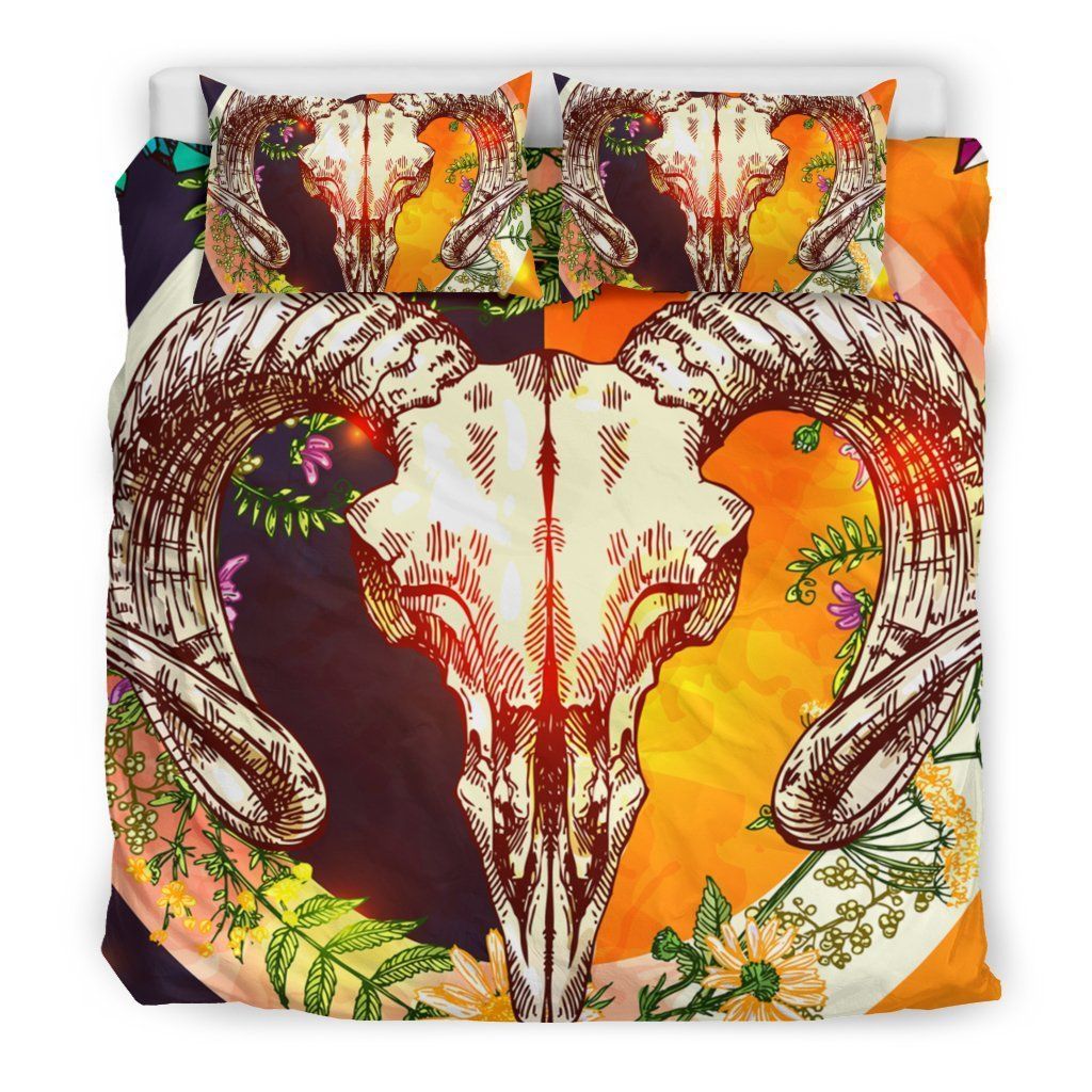 Baphomet Day And Night Bedding Set