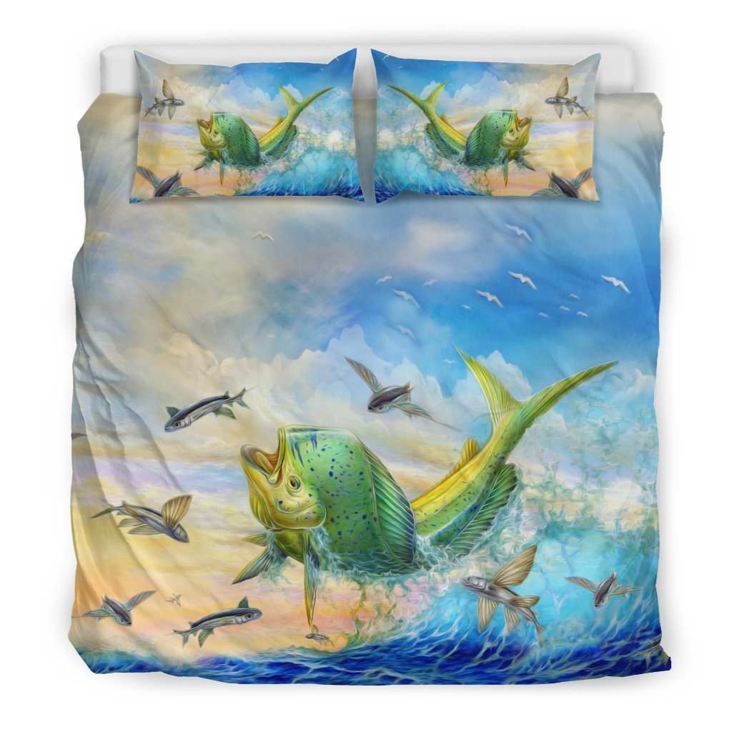 Barbados Mahi Mahi Bedding Set
