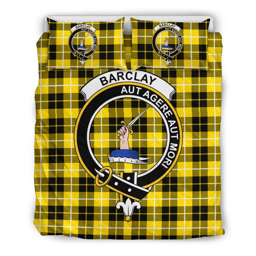 Barclay Clan Badge Tartan Bedding Set