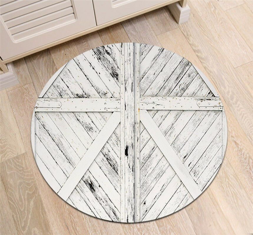 Barn Door Round Carpet