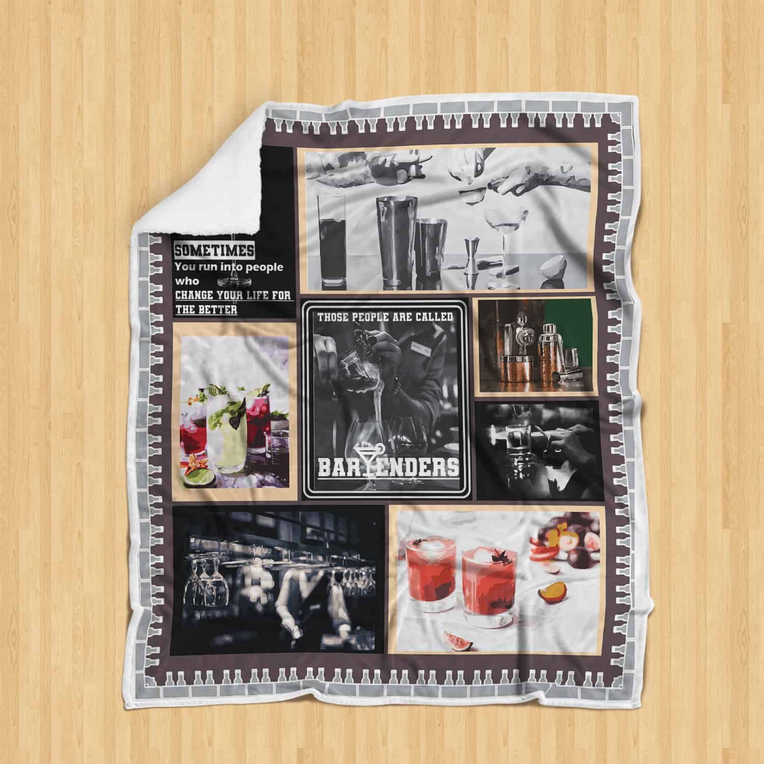 Bartender Fleece Blanket