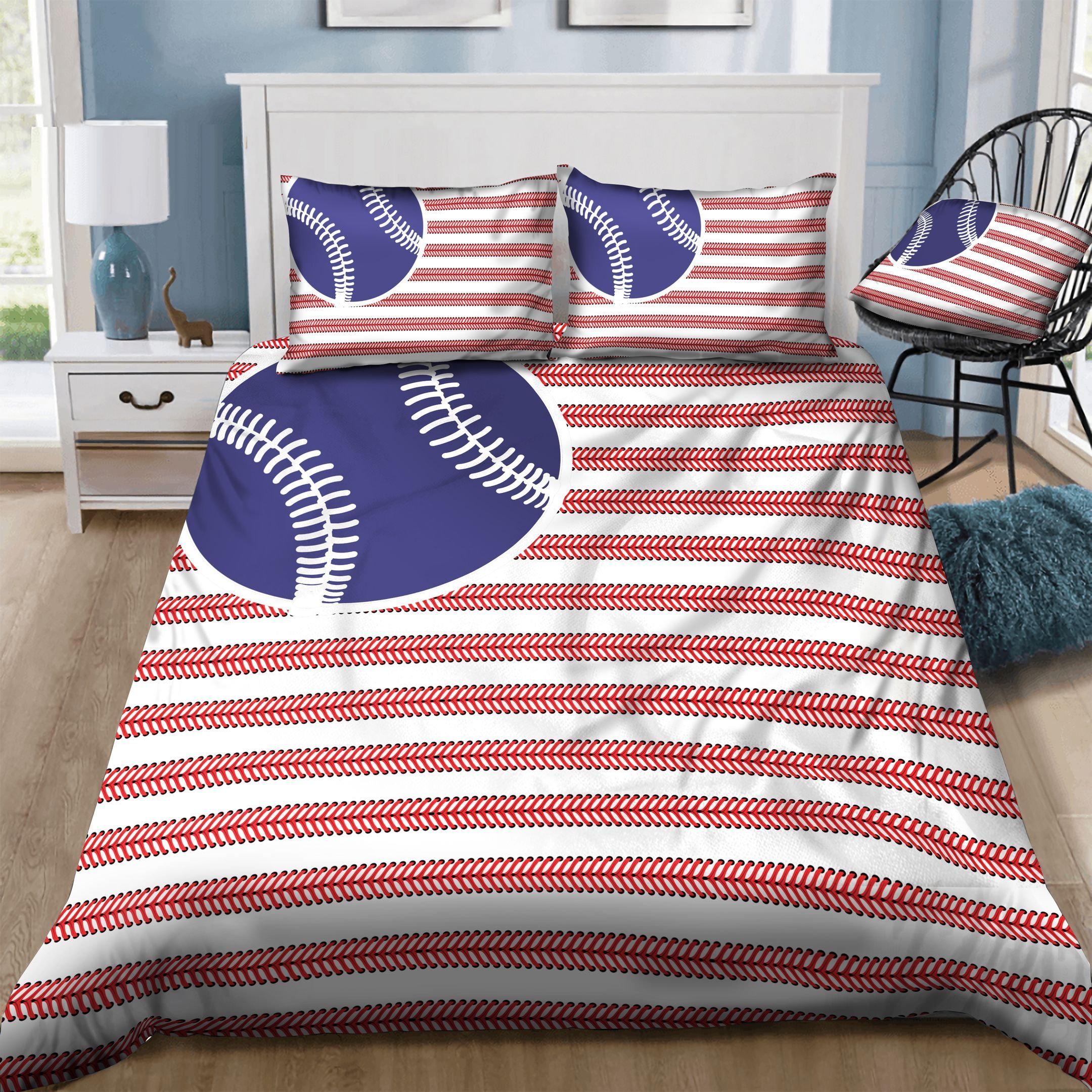 Baseball American Bedding Set