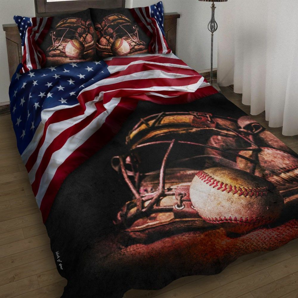Baseball American Bedding Set
