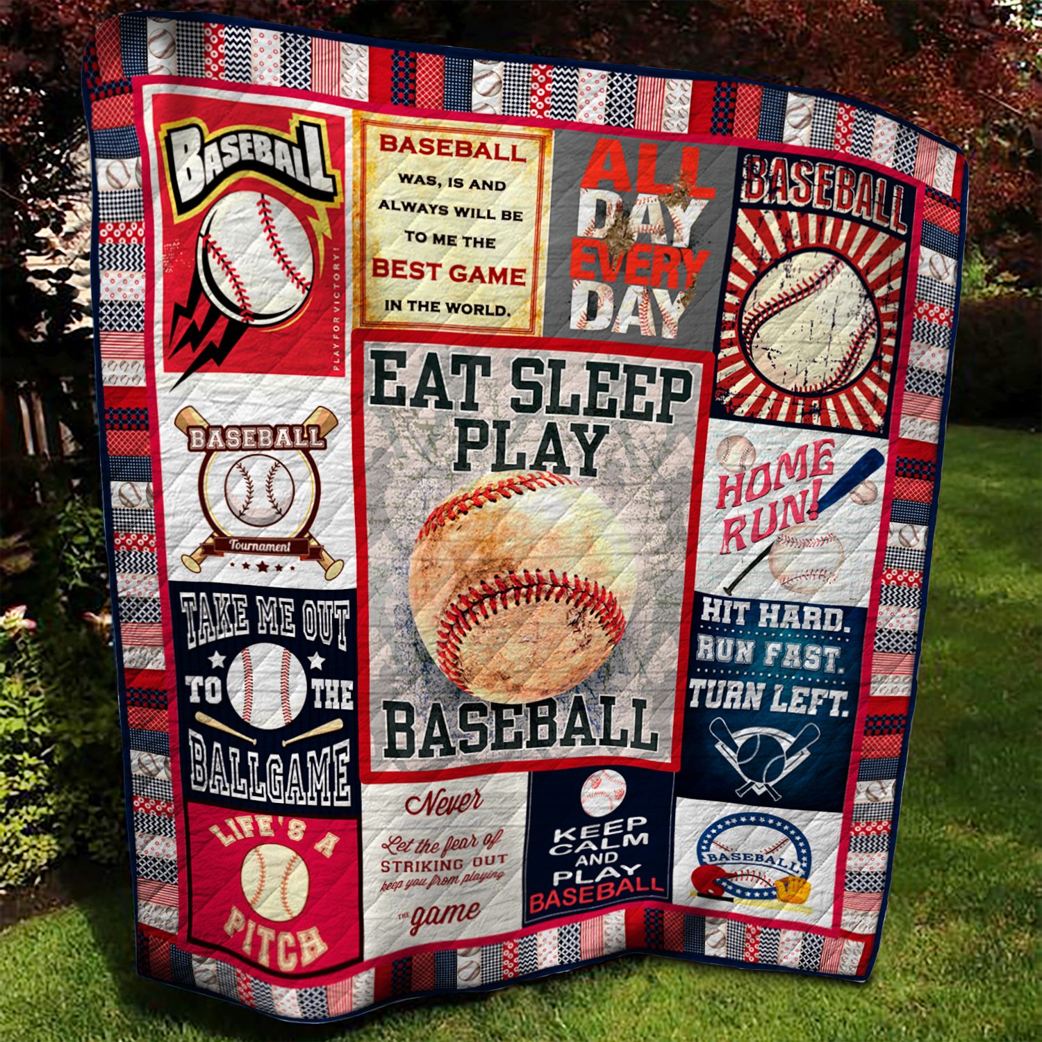 Baseball BBB070901 Quilt Blanket