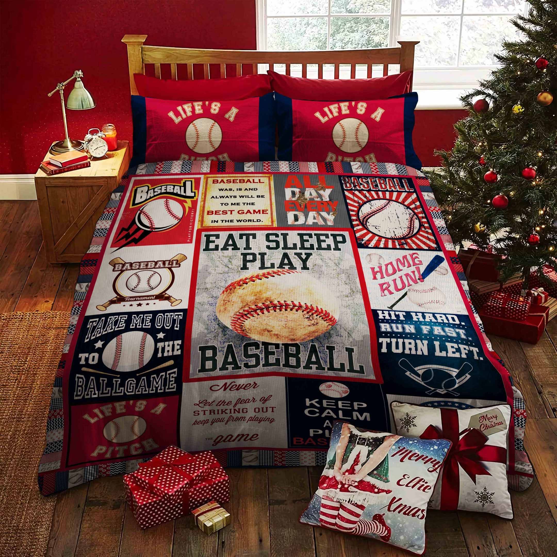 Baseball Bedding Set
