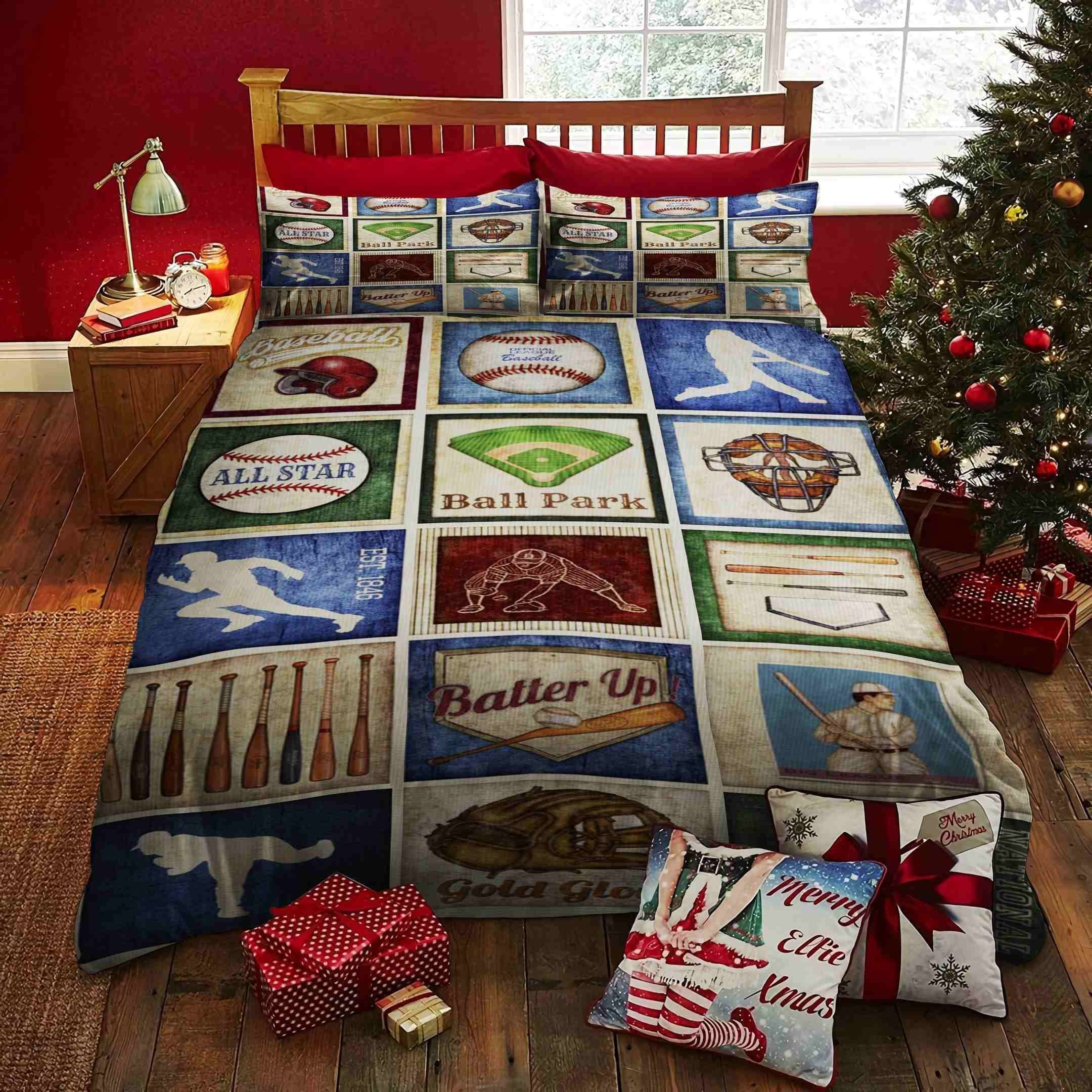 Baseball Bedding Set