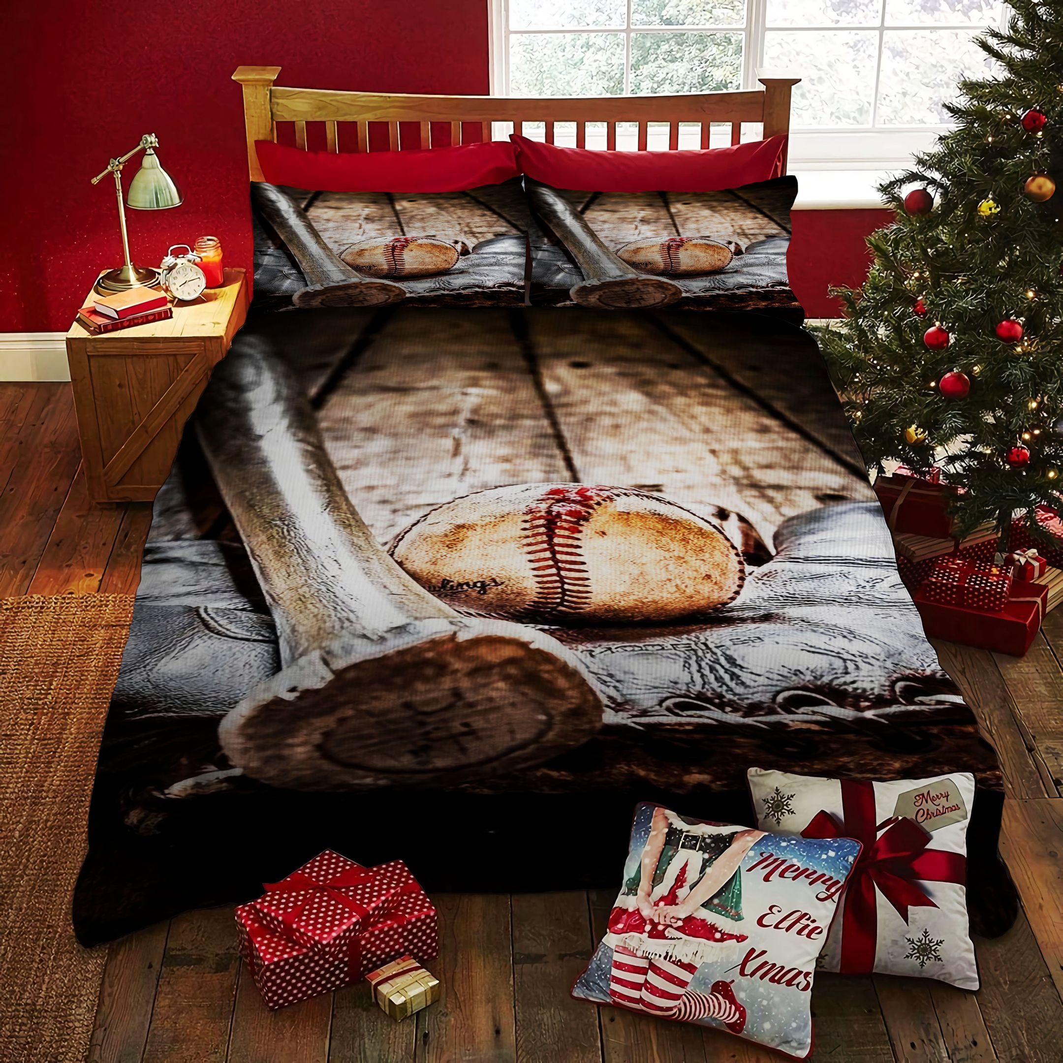 Baseball Bedding Set