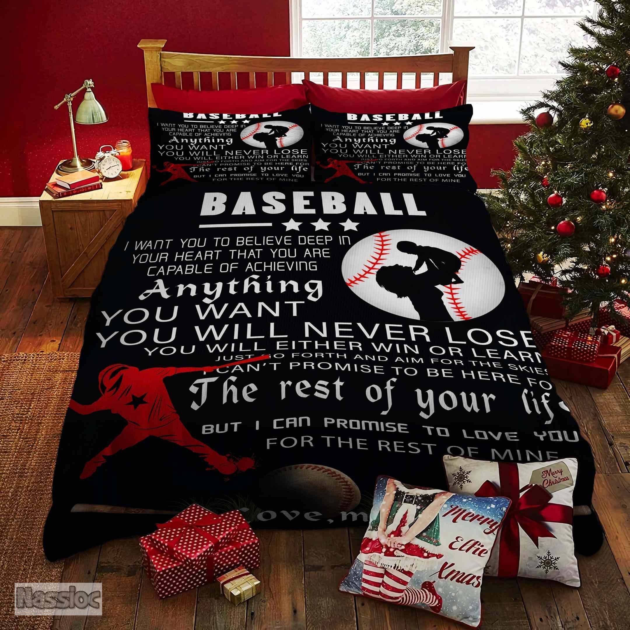 Baseball Bedding Set
