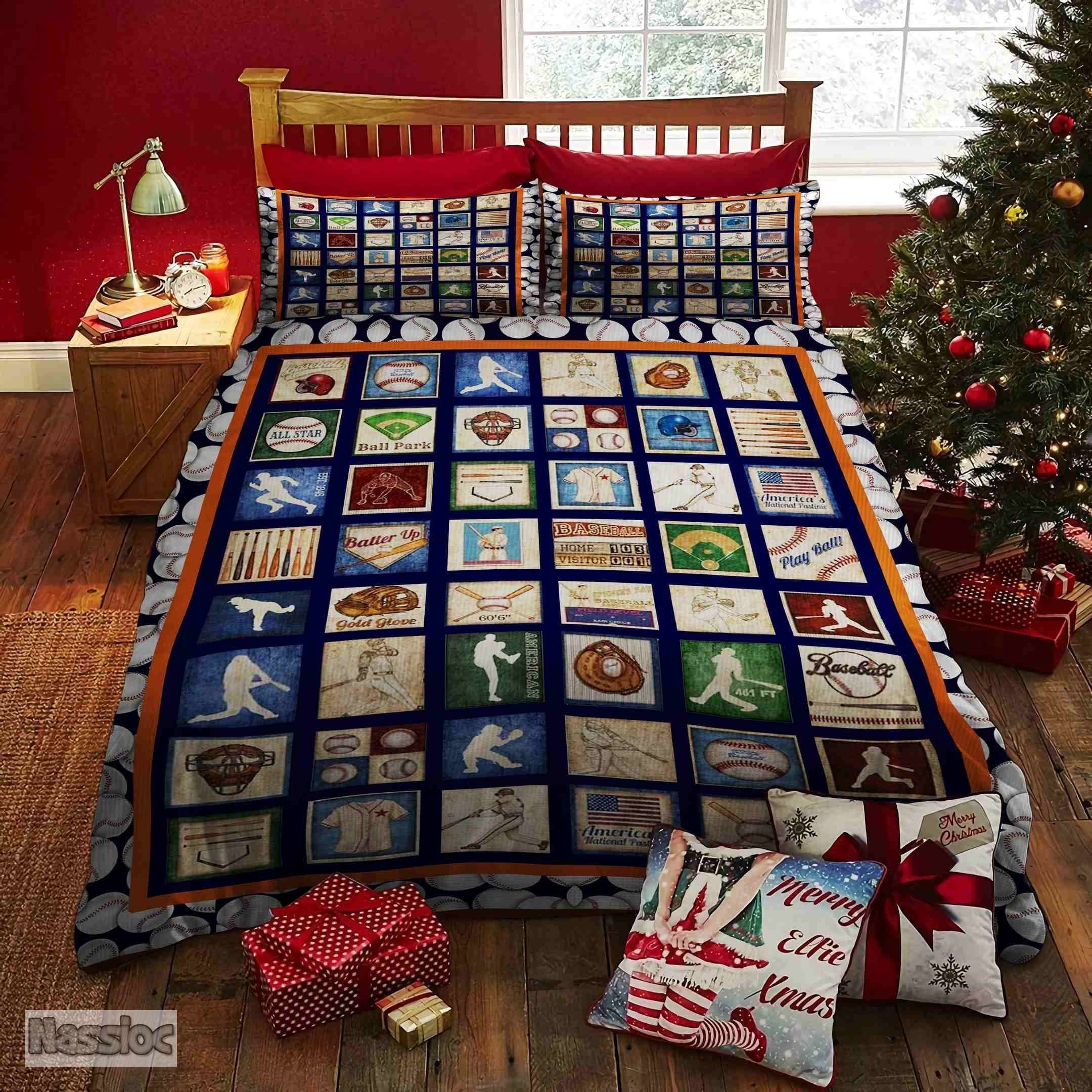 Baseball Bedding Set