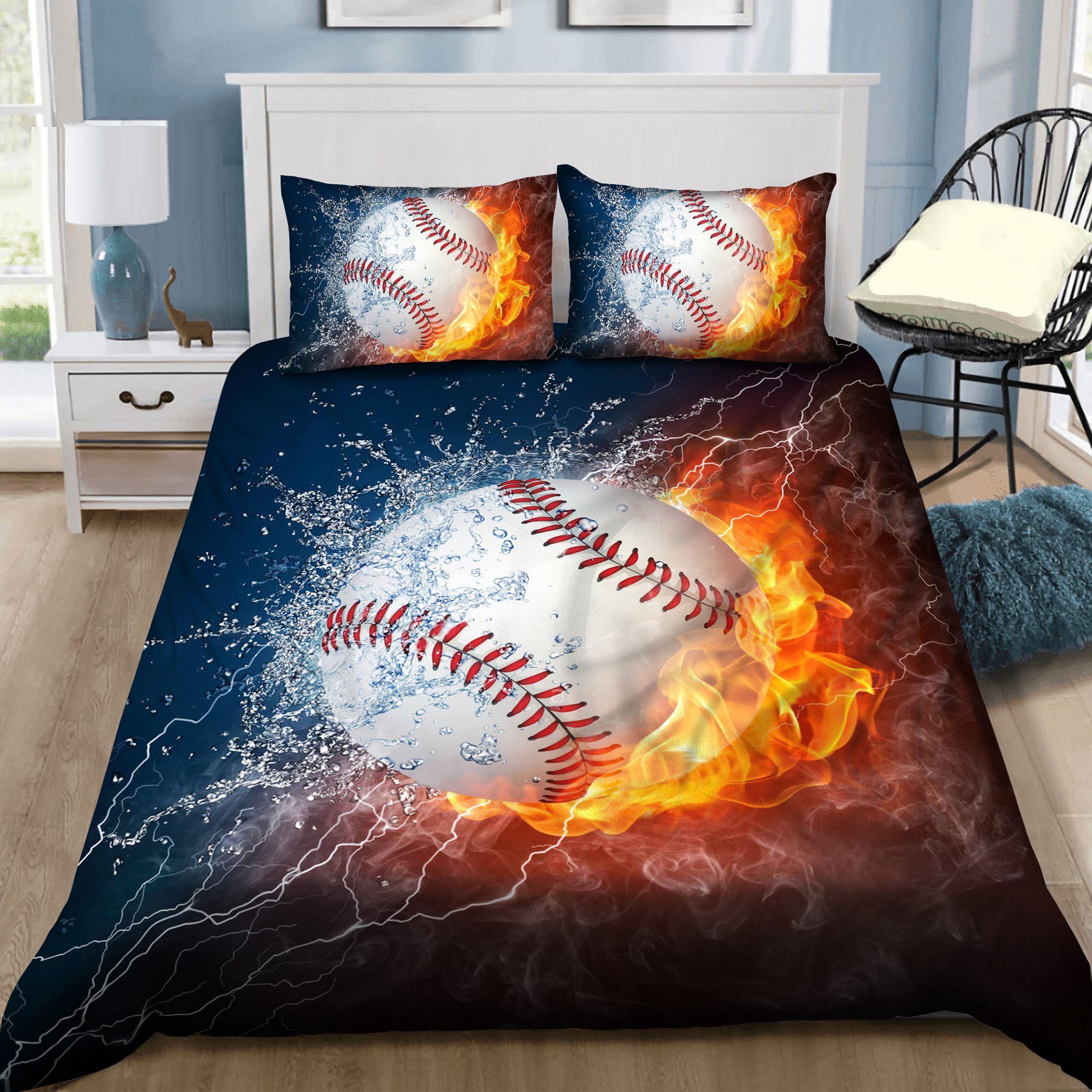 Baseball Bedding Set