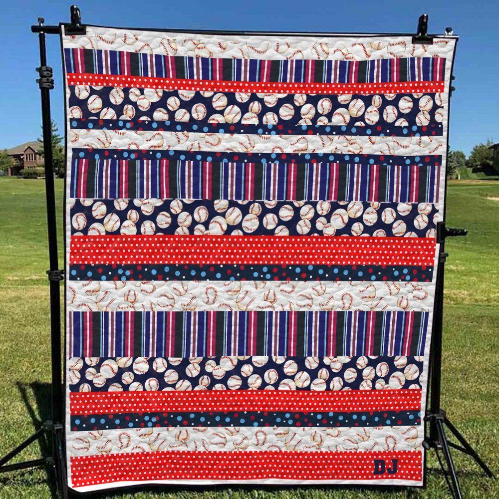 Baseball BI030701B TBG Quilt Blanket