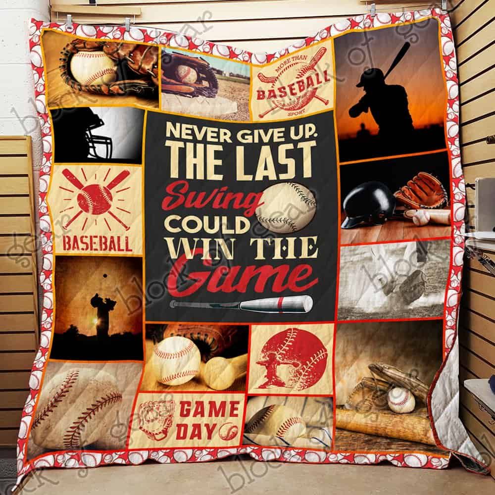 Baseball CL18100040MDQ Quilt Blanket