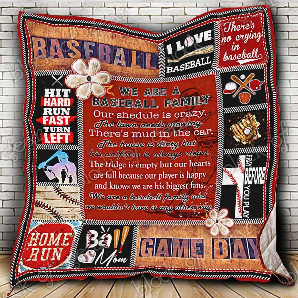 Baseball CL18100042MDQ Quilt Blanket