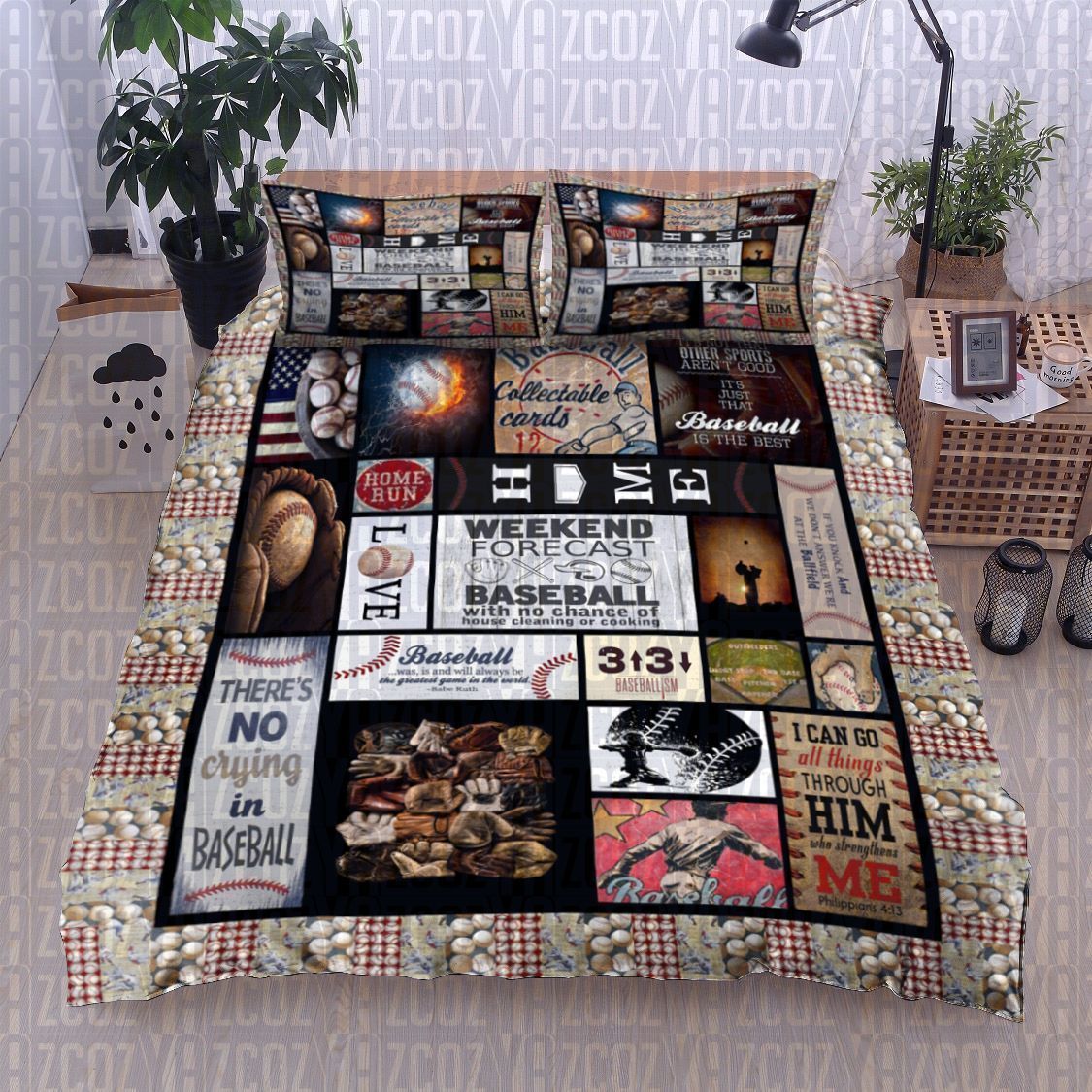 Baseball Bedding Set