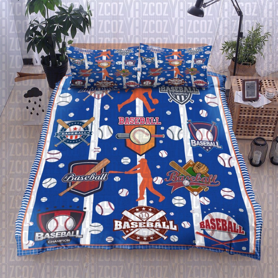 Baseball Bedding Set